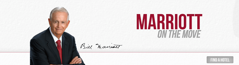 Blog de Bill Marriott, On The Move