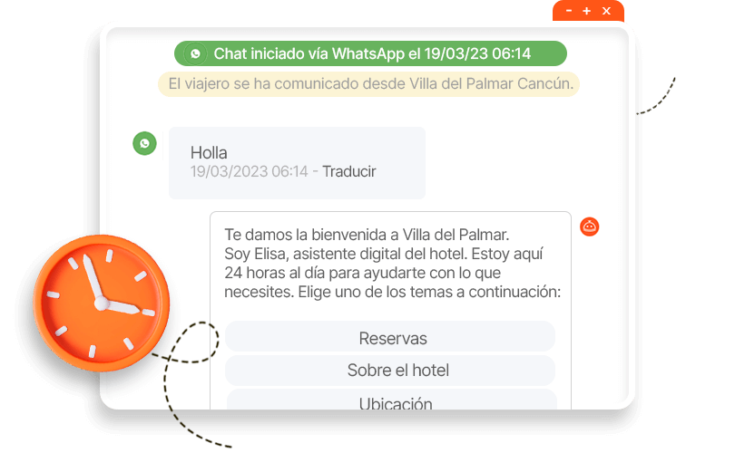 integración de la API de WhatsApp ()