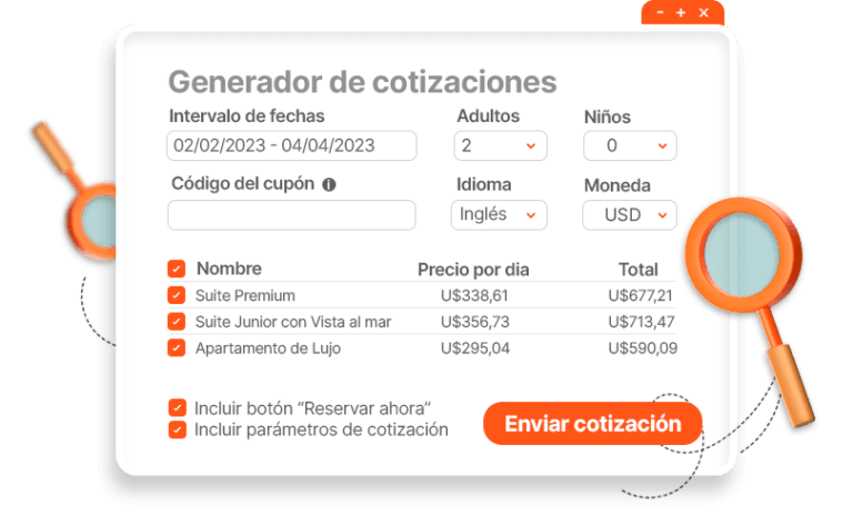 productividad del equipo de reservas de hotel